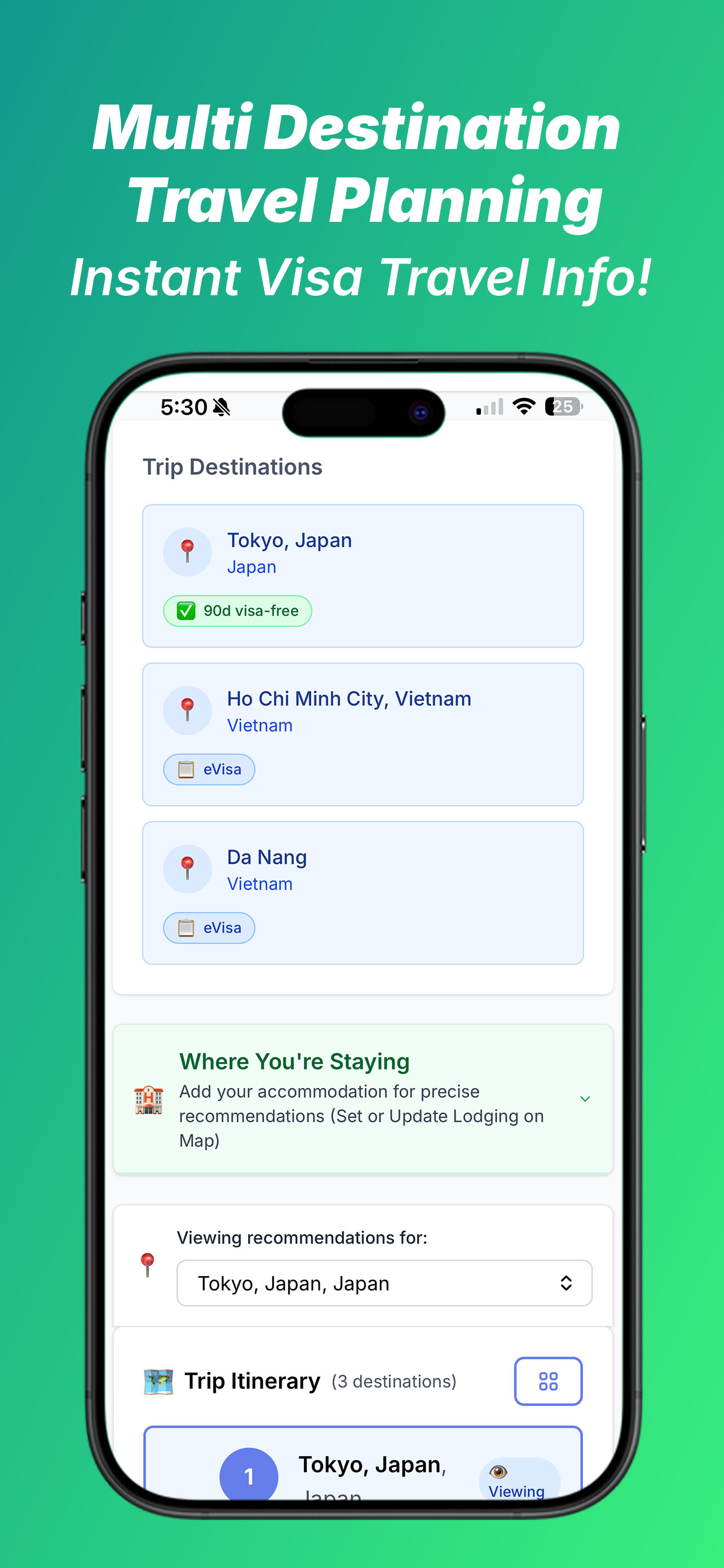 Planici App - Recommendations